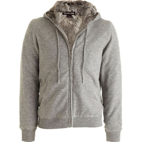 michael kors fur lined hoodie.